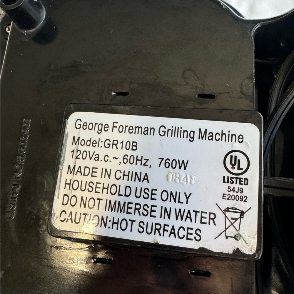 George Foreman Mini Grill - Picture 8 of 10